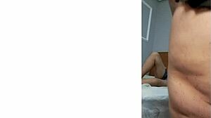 student prepares with math teacher