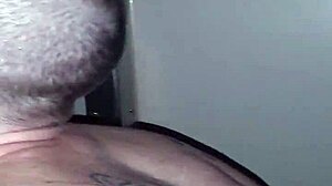 Lyrik Allure's Sloppy Gloryhole Blowjob Ends With Facial