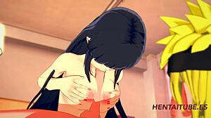 naruto hentai naruto x hinata handjob boobjob fuck cum inside 3d porn