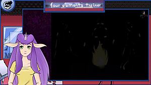 I am playing Avatar: The Last Airbender Four Elements Trainer Part 32