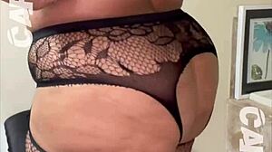 thicc bbw pussy and ass poppin in homemade cum session