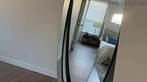 Are you perving on me masturbating around the corner?