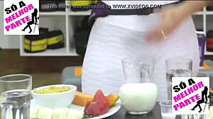 i can't stop banging kelly key's big brazilian pussy in tight leggings.