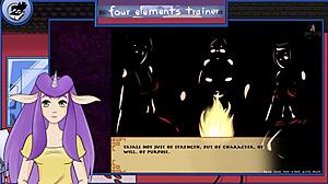 I am playing Avatar: The Last Airbender Four Elements Trainer Part 32