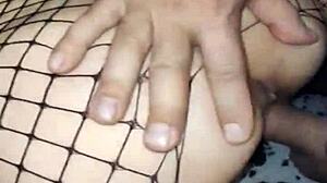 does the milf wife in stockings enjoy anal assfucking?