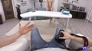 Wow! Sarah Kay In Hardcore Threesome Bent Over With Cumshot!