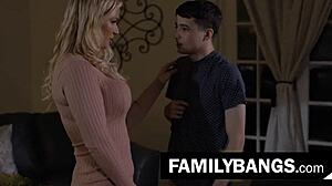 Эй, вместо школы трахать мамочку Rachael Cavalli с Ricky Spanish намного лучше