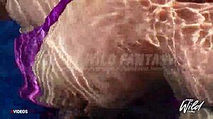 Busty Pinay Shows Big Tits In Pool Scandal