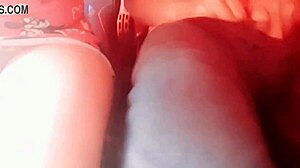 Young mother-in-law gives blowjob to stepson on public bus in homemade amateur sex