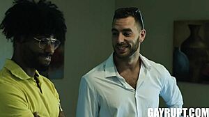 Petite Twink Carter Woods Takes Monster Cock from Tony Genius in Doggy