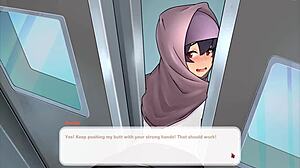 oh man, i licked my boss ass in tha elevator, tsundere milf hentai ep 2