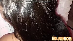 Hide And Seek Turns Into Anal Sex With Ed Junior And Carolina Carioca On Red