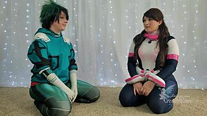 Two hot lesbians are fucking in doggystyle