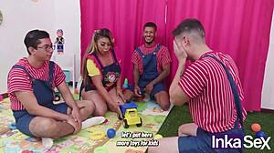 Peruvian Milf Teacher Assfucked In Class