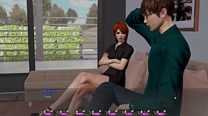 Utforsk Pale Carnations del 12 med busty blondine i ville tegnefilmknull