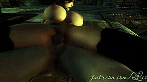 Old man watches mature BBW wife Lady Lynn take black cock in interracial blowjob scene.