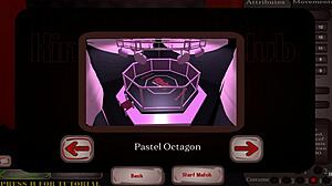 Feeling the intense pegging in the ring, the slutty bunnygirl fights with emotions in hentai game