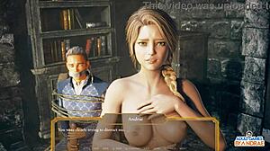 Milady rivia gets fucked by monster cock in 3d cartoon gangbang prologue