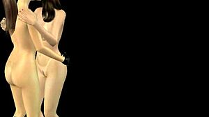 Animated Cartoon 3D Porn Video Of Two Cute Girls Lesbian Fun!