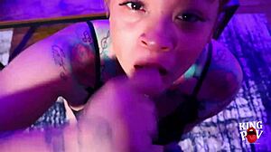 I mouth fuck my bestie roughly