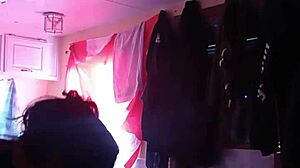 Feeling The Deep Load As I Suck This Canadian Slut's Cock