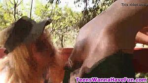 Amateur Teen 18+ Lesbians Masturbate with Fingering in Outdoor Party HD