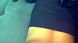 Brazilian amateur girl dances and fucks without condom, cumshot