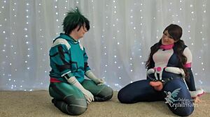 Two hot lesbians are fucking in doggystyle