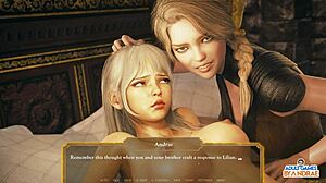 Milady rivia gets fucked by monster cock in 3d cartoon gangbang prologue