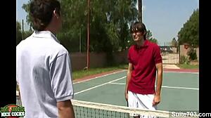 tennis gay jocks fucking outdoors