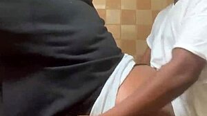 Quickie in the public bathroom before our movie starts 😈