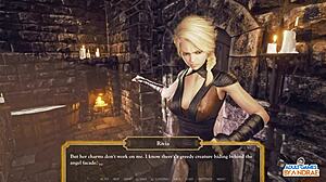 Milady rivia gets fucked by monster cock in 3d cartoon gangbang prologue