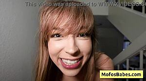 Leila Cove Sucks Huge Dick And Gets Fucked Hard