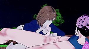 Nobara Kugisaki's Jujutsu Kaisen Hentai Adventure!