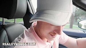 Willow and ameena try for privacy, but oliver joins the threesome