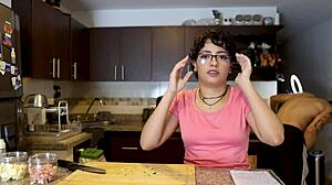 Pasta Then Blowjob With Henry And Veronika