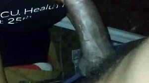 African guy with heavy big cock