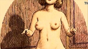 Vintage erotic drawings from classic anime hentai.