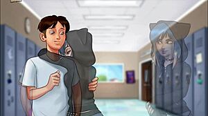 Want to see summertime saga 98 with erotic anime hentai scenes?