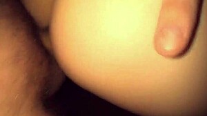 Old man fucks young natural beauty and cums on her tits!