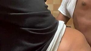 Quickie in the public bathroom before our movie starts 😈