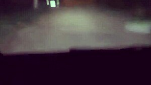 the white lady at the crossroads gets clubbed and falls, showing her natural tits and big ass in this homemade fantasy