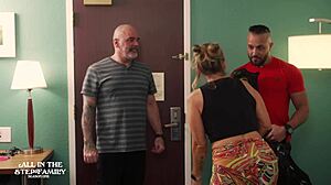 Man, my husband's stepbrother gets way too flirty during workouts!