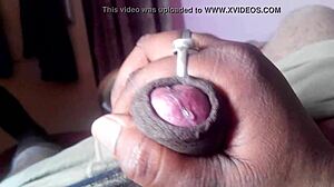 Intriguing Black Indian Masturbation Video From 2015