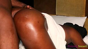 First Time Rough Doggystyle With Colleague At Home