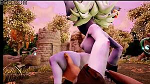 Yordle Gets ASSFUCKED In COWGIRL And DOGGYSTYLE Creampie