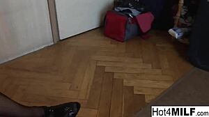 Milf Is Rewarded With A Facial!