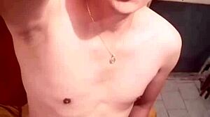 Mexican Masturbation with Big Cock