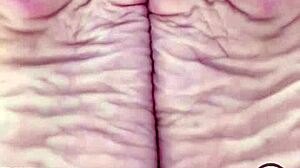 feeling the thrill of asian feet in the office