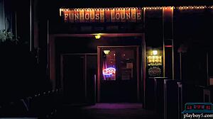 Intense femdom fetish comedy with blonde improvising